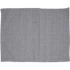 My Home 4 Pack Grey and White Diamond Geo Placemat