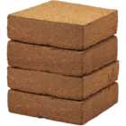 wilko Eazy Grow Peat Free Coco Compost Blocks 40L 4 Pack