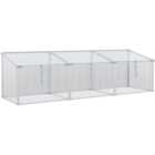 Outsunny White Polycarbonate 5.9 x 1.6ft Greenhouse