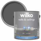 Wilko Walls & Ceilings Pure Grey Matt Emulsion Paint 2.5L