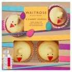 Waitrose 4 Chirpy Chicks Cakes, 4s