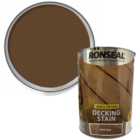 Ronseal Quick Drying Rich Teak Decking Stain 5L
