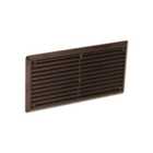 Securit Plastic Louvre Vent Brown (6in x 3in)