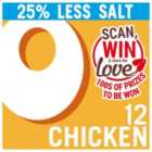 Oxo 12 Reduced Salt Chicken Stock Cubes 71g