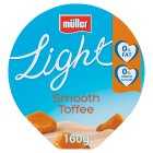 Muller Light Smooth Toffee Yogurt Single, 160g