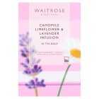 Waitrose Camomile, Limeflower & Lavender 20 Tea Bags, 30g