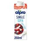 Alpro Soya Dairy Free Single Cream Alternative, 250ml