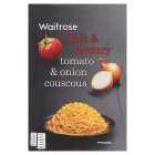 Waitrose tomato & onion couscous, 110g