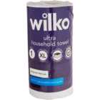 Wilko Extra Large Ultra Household Towel 1 Roll 3 Ply