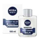 NIVEA MEN Sensitive Post Shave Balm with 0% Alcohol 100ml
