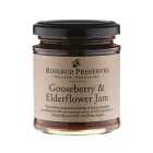 Rosebud Preserves Gooseberry & Elderflower Jam 227g