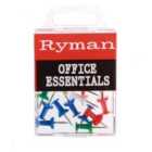 Ryman Assorted Push Pins – 25 Pack