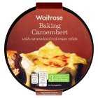 Waitrose Baking Camembert Cheese with Red Onion Relish, 290g