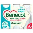 Benecol Original No Added Sugar Yogurt Drinks, 6x67.5g