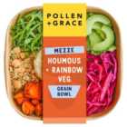 Pollen + Grace Mezze Houmous + Rainbow Veg Grain Bowl 275g