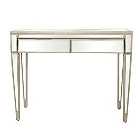 Fitzgerald 2 Drawer Dressing Table, Mirrored