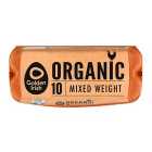 Golden Irish Organic Free Range Mixed Weight Eggs 10 per pack