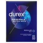 Durex Originals Extra Safe Condoms Regular Fit 30 per pack