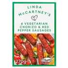 Linda McCartney Vegetarian Chorizo & Red Pepper Sausages 270g