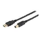 Vivanco USB Type A - Type B Cable 1.8m