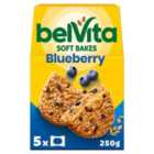 Belvita Breakfast Soft Bakes Blueberry 5 Pack 250g