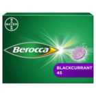 Berocca Energy Food Supplement Blackcurrant Effervescent Tablets 45 per pack