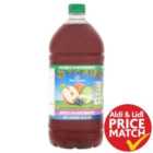 Morrisons No Added Sugar Apple & Blackcurrant Double Concentrate Squash 1.5L