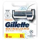 Gillette Skin Guard Sensitive Xl, 8s