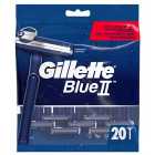 Gillette Blue Disposable Razors 20 pack 20 per pack