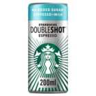 Starbucks Doubleshot Espresso No Added Sugar Iced Coffee 200ml