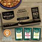 Winalot Meaty Chunks Mixed in Gravy Wet Dog Food 80 x 100g
