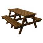 NBB Recycled Heavy Duty A-Frame 1.8m Picnic Table - Brown