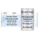 Fever-Tree Refreshingly Light Indian Tonic Water 8 x 150ml