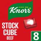 Knorr Stock Cubes Beef 8 x 10g 80g