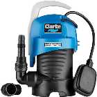 Clarke DWP400A 1¼" 440W 140Lpm 7m Head Clear and Dirty Water Submersible Pump with Float Switch (230V)