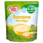 Cow & Gate Banana Porridge From 4 - 6M Onwards 125g