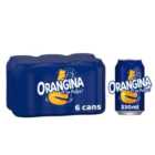 Orangina Sparkling Fruit Drink Cans 6 Pack 6 x 330ml