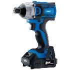 Draper D20 20V 1/4" Drive Brushless 180Nm Impact Driver with 2 x 2Ah Batteries & Charger 