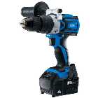 Draper D20CD60SET D20 20V Brushless Combi Drill with 4Ah Battery and Fast Charger