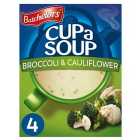 Batchelors Cup a Soup Broccoli & Cauliflower 4 Sachets 101g