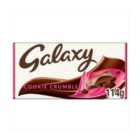Galaxy Cookie Crumble & Milk Chocolate Block Bar Vegetarian 114g