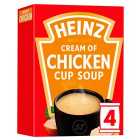 Heinz Cream of Chicken Cup Soup 4 Sachets 68g