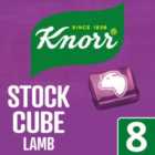 Knorr Stock Cubes 8 x 10g Box Lamb 80g