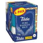 Tilda Microwave Pure Basmati Rice 6 x 250g