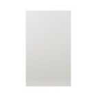 GoodHome Alisma High gloss white slab 50:50 Larder Cabinet door (W)600mm (H)1001mm (T)18mm