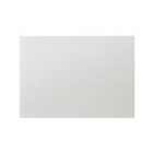 GoodHome Alisma High gloss white slab Drawer front, bridging door & bi fold door, (W)500mm (H)356mm (T)18mm