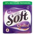Morrisons Quilted Comfort Toilet Tissue 4 4 per pack