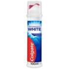 Colgate Advance White Teeth Whitening Toothpaste Pump 100ml