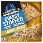 Chicago Town Cheese Pizza Cheesy Stuffed Crust Takeaway 630g
