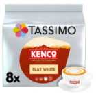 Tassimo Kenco Flat White Coffee Pods x8 220g